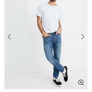 Men’s Madewell skinny jeans 30x32 NWT